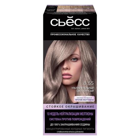 Краска для волос Сьёсс Светло-русый 8-55 115 мл