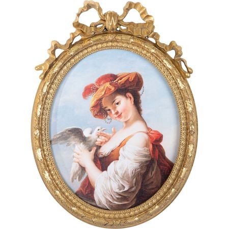 Картина Glasar дама с голубем 26х3х35 см ханнес кольмайер масоны розенкрейцеры каббалисты реалистическая картина тайных союзов и их историческое влияние на общество