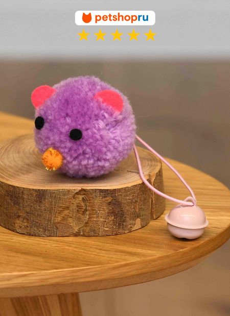 Для дома PETSHOP Игрушка, мышка для кошек, 11 см (11 см)