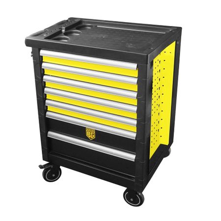 Тележка для инструментов Berger 7 ящиков 770х460х970 мм (BG1508) аттестация рабочих мест по условиям труда уч пос