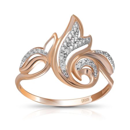 Кольцо TALANT из золота с фианитами