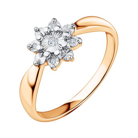 Золотое кольцо с бриллиантами и алмазной гранью с родированием артём михеев за гранью видимого инструменты связи с потусторонним миром