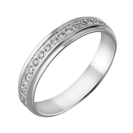 Золотое обручальное кольцо с бриллиантами и родированием с алмазной гранью артём михеев за гранью видимого инструменты связи с потусторонним миром