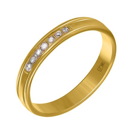 Золотое обручальное кольцо с бриллиантами и родированием с алмазной гранью артём михеев за гранью видимого инструменты связи с потусторонним миром