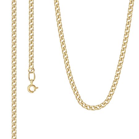 Золотая цепь с алмазной гранью