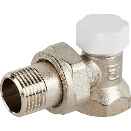 Запорный клапан для радиатора угловой Stout 1/2