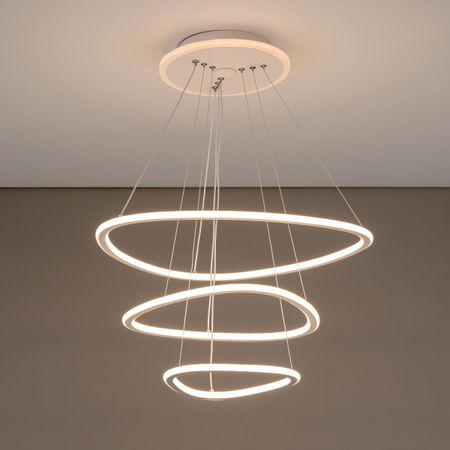 Люстра Citilux Неон Смарт CL731A330E RGB белый