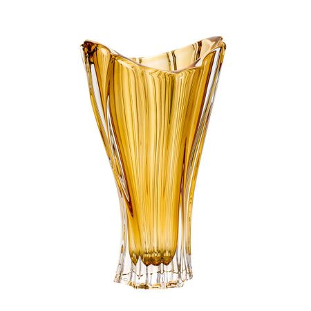Ваза Aurum-Crystal s.r.o. Plantica амбер 32 см