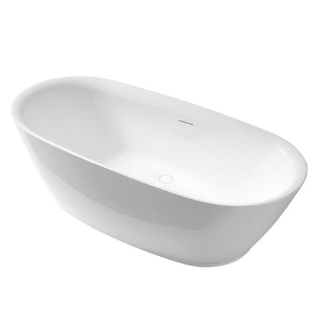 Ванна акриловая Abber 180х84 см отдельностоящая с ножками (AB9205) ванна акриловая abber 150х70 см отдельностоящая с ножками ab9222 1 5