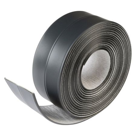 Лента бордюрная для ванны самоклеящаяся 38х3350 графит Аккурат