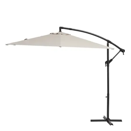 Зонт садовый Polar 2.9 м бежевый с подставкой ручной зонт aprilis garden