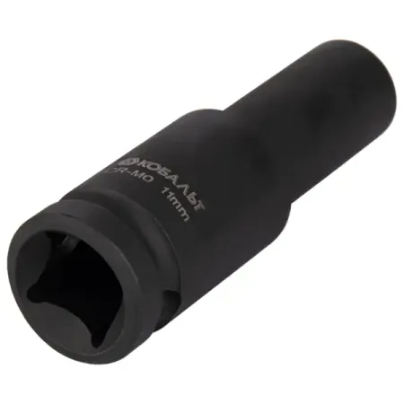 Торцевая головка ударная шестигранная Кобальт 642-258 1/2 дюймов 11 мм