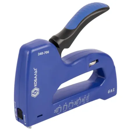Степлер Кобальт 6 в 1 240-706 тип скоб 53/6-14 мм
