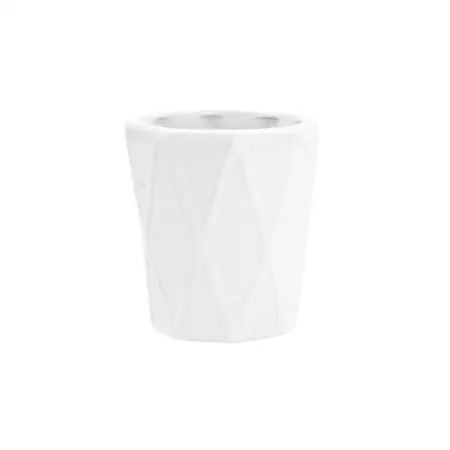 Стакан для зубных щёток Bath Plus Latte W-CE1609A-TB керамика цвет белый
