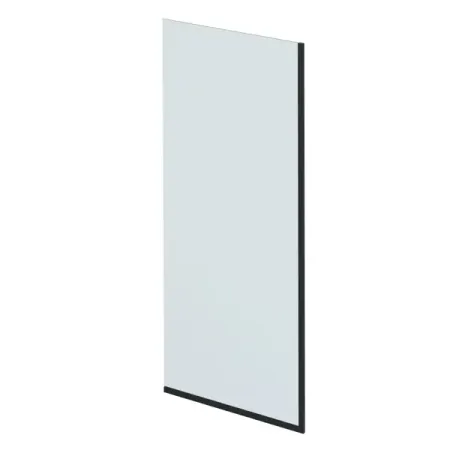 Шторка на ванну Mebelvann Статик 50x130 см прозрачное стекло профиль черный шторка для ванны ofelis mosaic 75х140см 1 створка стекло