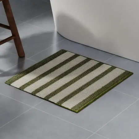 Коврик для ванной Verran Meridian 50x50 см цвет зеленый мыльница verran vasilisk стекло зеленый