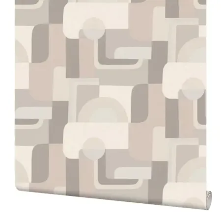 Обои флизелиновые Palitra Home Modern бежевые 1.06 м HC72205-28