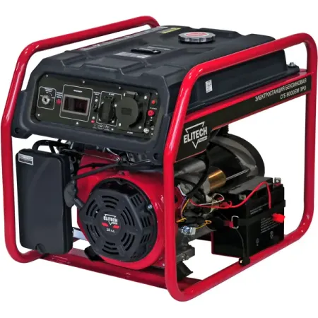Генератор бензиновый Elitech СГБ 8000ЕМ Про, 6.5 кВт