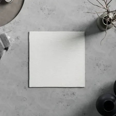 Коврик для ванной комнаты и туалета Vidage Аден 50x50 см цвет белый микрофибра коврик для ванной комнаты 50x80 см