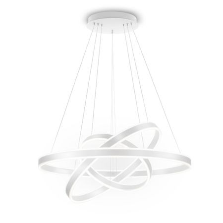 Люстра Citilux Дуэт CL719680 белая