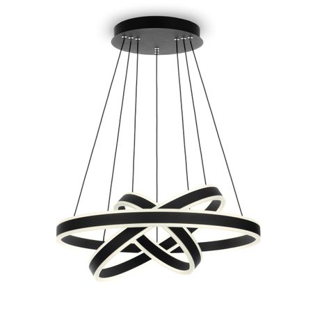 Люстра Citilux Дуэт CL719651 чёрная