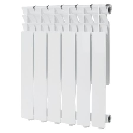 Радиатор алюминиевый КМ 500 мм 6 секций 1