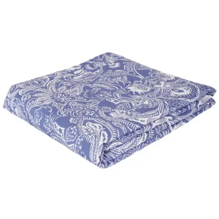 Покрывало Melissa Ажур 200x215 см микрофибра цвет синий лед