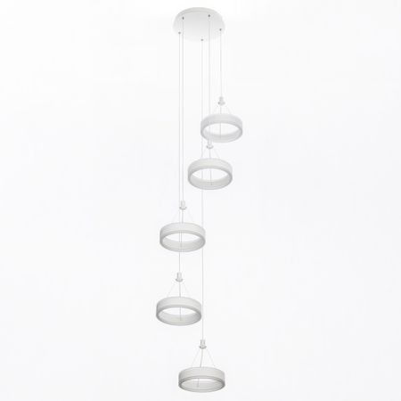 Люстра Citilux Дуэт CL719050 белая