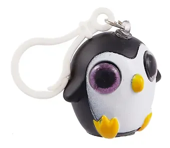 Брелок-мялка с глазами Пингвин (PU) (5см) (12-2799-202405-M7)