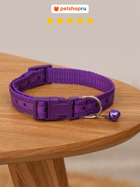 Ошейники, шлейки PETSHOP Ошейник для кошек, ширина 1,5 см (24-36 см) юрий вячеславович ситников четвероногий счастливчик