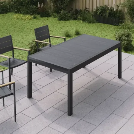 Стол раздвижной Naterial Lyra 180x260x96 см алюминий цвет антрацит стол раздвижной дайко дуб 94 126х64х75 см