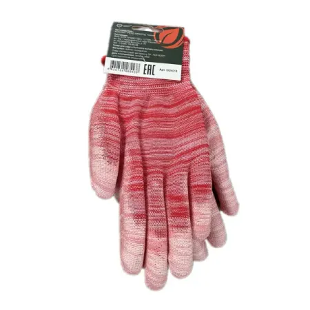 Перчатки нейлоновые Gl24018 размер S цвет красный рабочие перчатки dolphin protect нейлоновые полиуретановые 10 50 пар