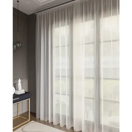 Тюль на ленте Елочка 300x280 см цвет экрю rpxbguckarhg сетчатая сумка для стирки белая