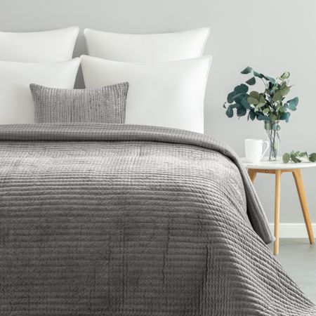 Покрывало Estia Эла темно-серый 240х260 см