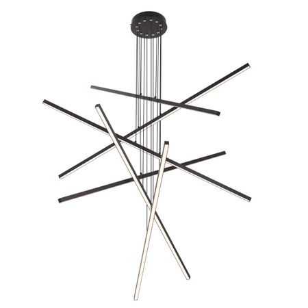 Люстра подвесная Citilux Стиг CL203261 чёрная