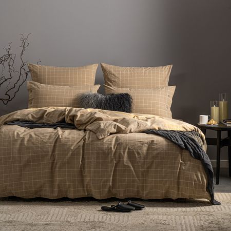 Комплект постельного белья Prime Prive Вальбо бежевый Двуспальный