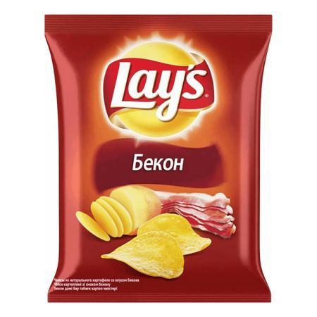 Чипсы Lays бекон 70 г