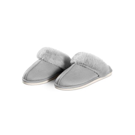Тапочки Prime Prive Лисен серые женские размер 36-37