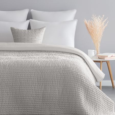 Покрывало Estia джиневра светло-серый 240х260 см