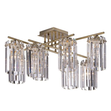 Люстра Citilux Axis CL313283 бронзовая