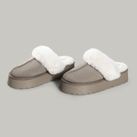 Тапочки Prime Prive Альва серо-коричневые женские размер 38-39