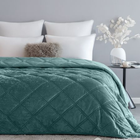 Покрывало Cassia Селин изумрудный 240х260 см для опытов lori выращивание кристаллов кораллы изумрудный коралл