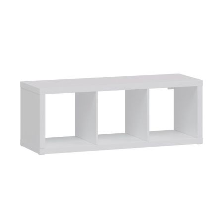 Стеллаж Шведский Стандарт Фора 1120х420х380 мм 3 секции белый