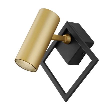 Спот светодиодный настенный Eurosvet Turro 4200 К 10 Вт 4 кв.м черный IP20 (a051697) спот светодиодный eurosvet flank 4200 к 5 вт 1 кв м ip20 a059099