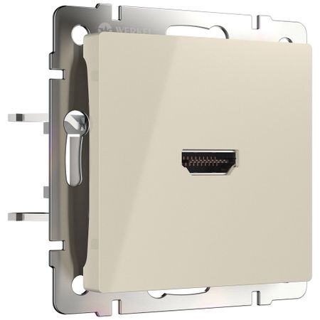 Розетка HDMI Werkel встраиваемая слоновая кость (a051487) экслибрисы и штемпели частных коллекций в фондах исторической библиотеки вып 1 2 е изд перераб и доп