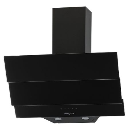 Кухонная вытяжка наклонная Krona Aurora 600 Black S 60 см черная
