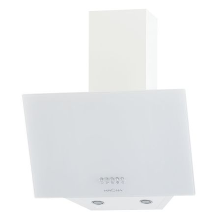 Кухонная вытяжка наклонная Krona Helga 500 White PB 50 см белая