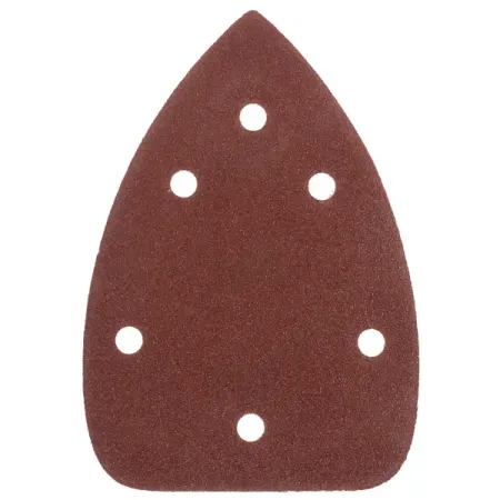 Лист шлифовальный на бумажной основе для ДШМ Dexter P80 140x98 мм, 5 шт.