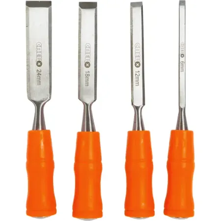 Набор стамесок Спец 3384 6-24 мм, 4 шт., металлический боек