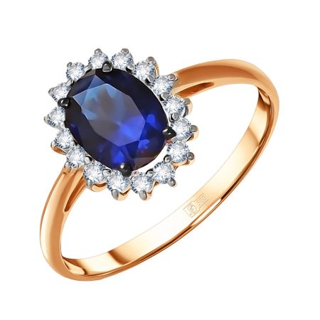 Золотое кольцо с сапфиром и бриллиантами тата орлова анастасия дело о перстне с сапфиром